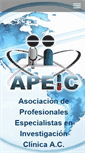 Mobile Screenshot of apeic.org