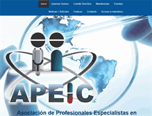 Tablet Screenshot of apeic.org